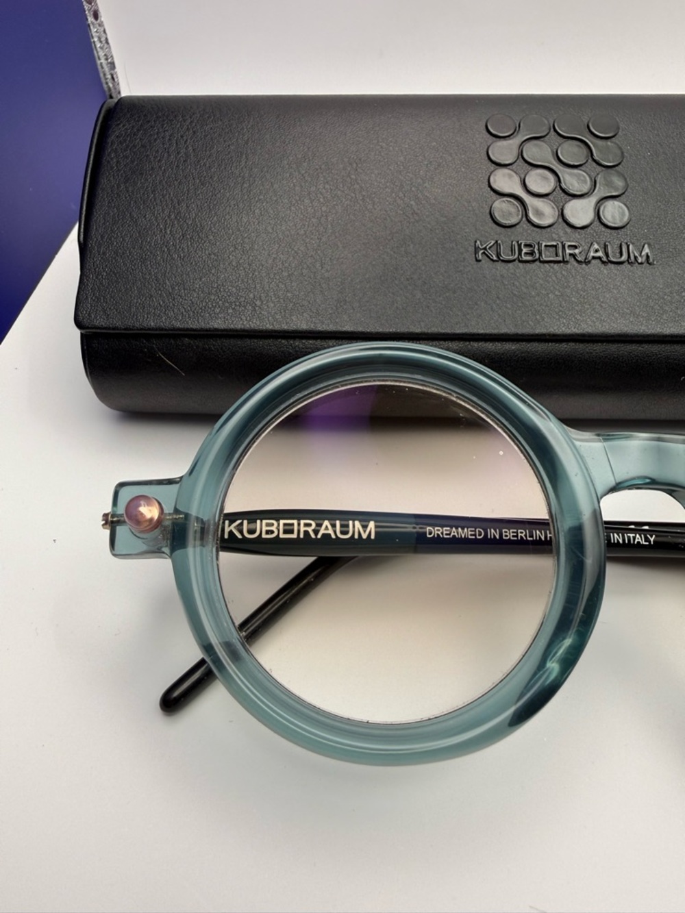 KUBORAUM P1 Light Blue Women's Glasses - Picture 3 of 8